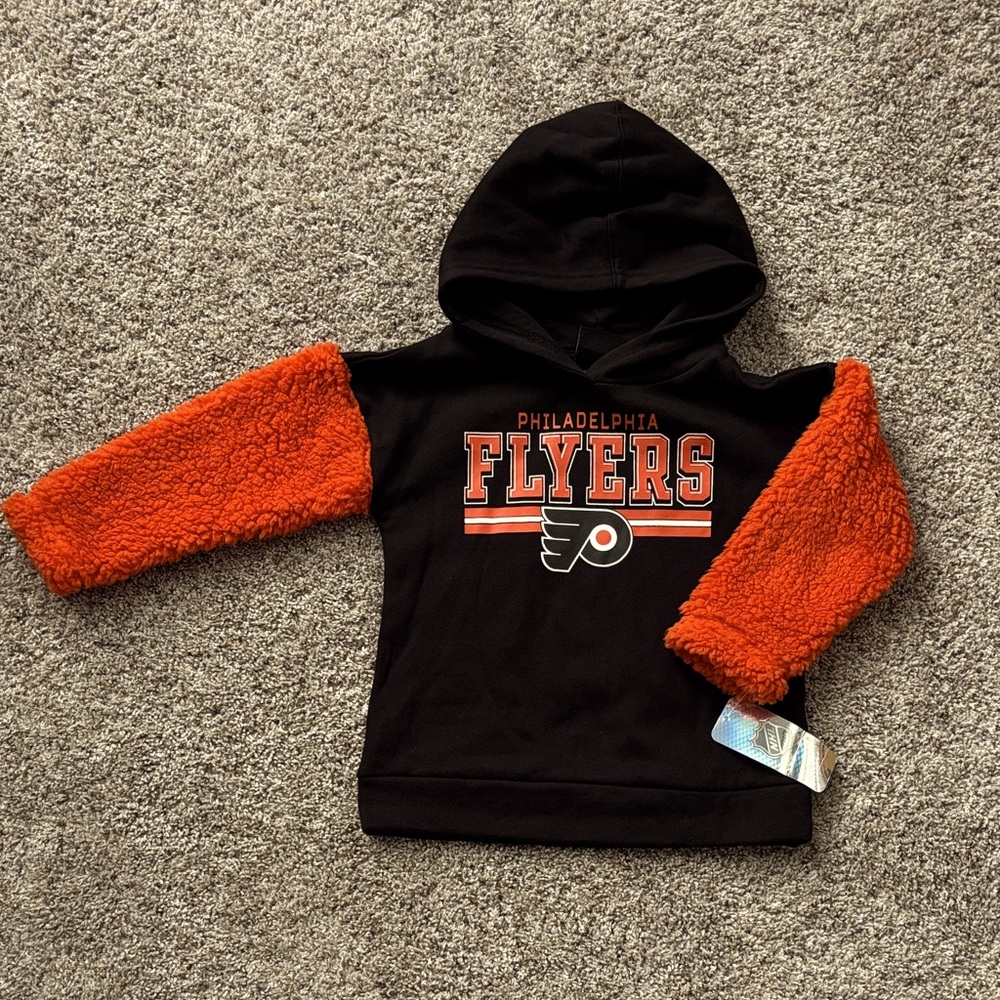 NWT NHL Philadelphia Flyers Kids Hoodie